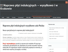 Tablet Screenshot of naprawaplytindukcyjnych.com